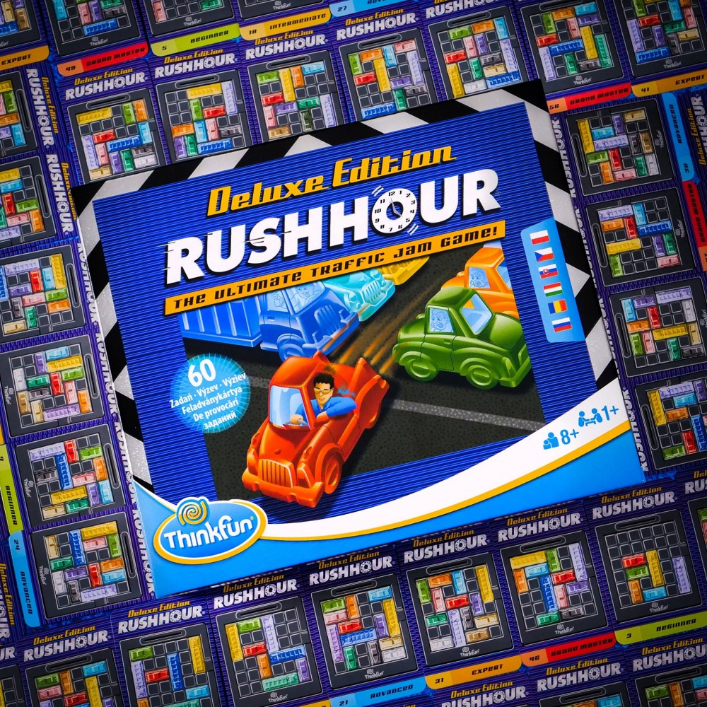 Настольная логическая игра ThinkFun 765195 Час пик Deluxe Rush Hour 765195 — фото 10