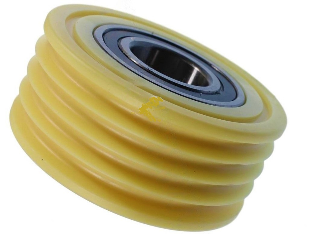 Отводной блок (OPTAMID) D120х4х6,5 мм подшипник 6208-2RS1 C3
