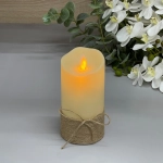 Сувенир с подсветкой «Свеча - Пламя» 7,5*15 см (работает от батареек 3 ААА)