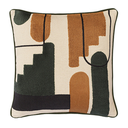 Подушка декоративная Ancient murals из коллекции Ethnic, 45х45 см