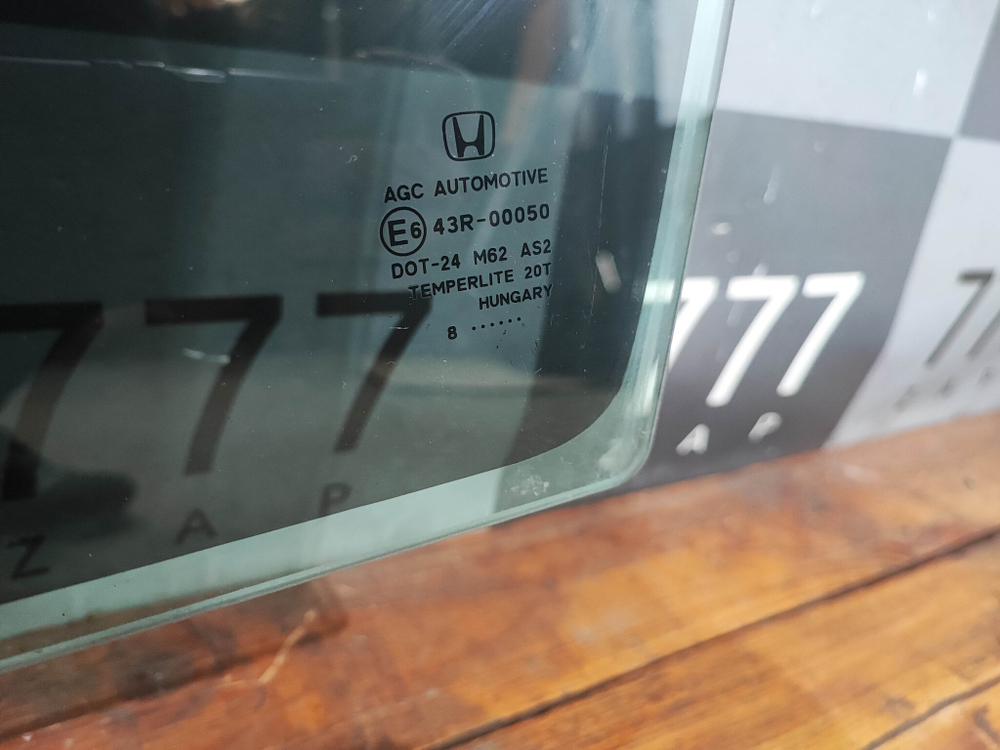 Стекло двери переднее левое Honda CR-V 3 (RE) 07-12 Б/У Оригинал 73350SWYE00