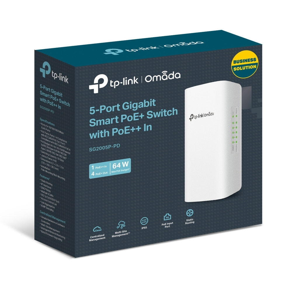 Коммутатор TP-Link Omada SG2005P-PD (уличный)