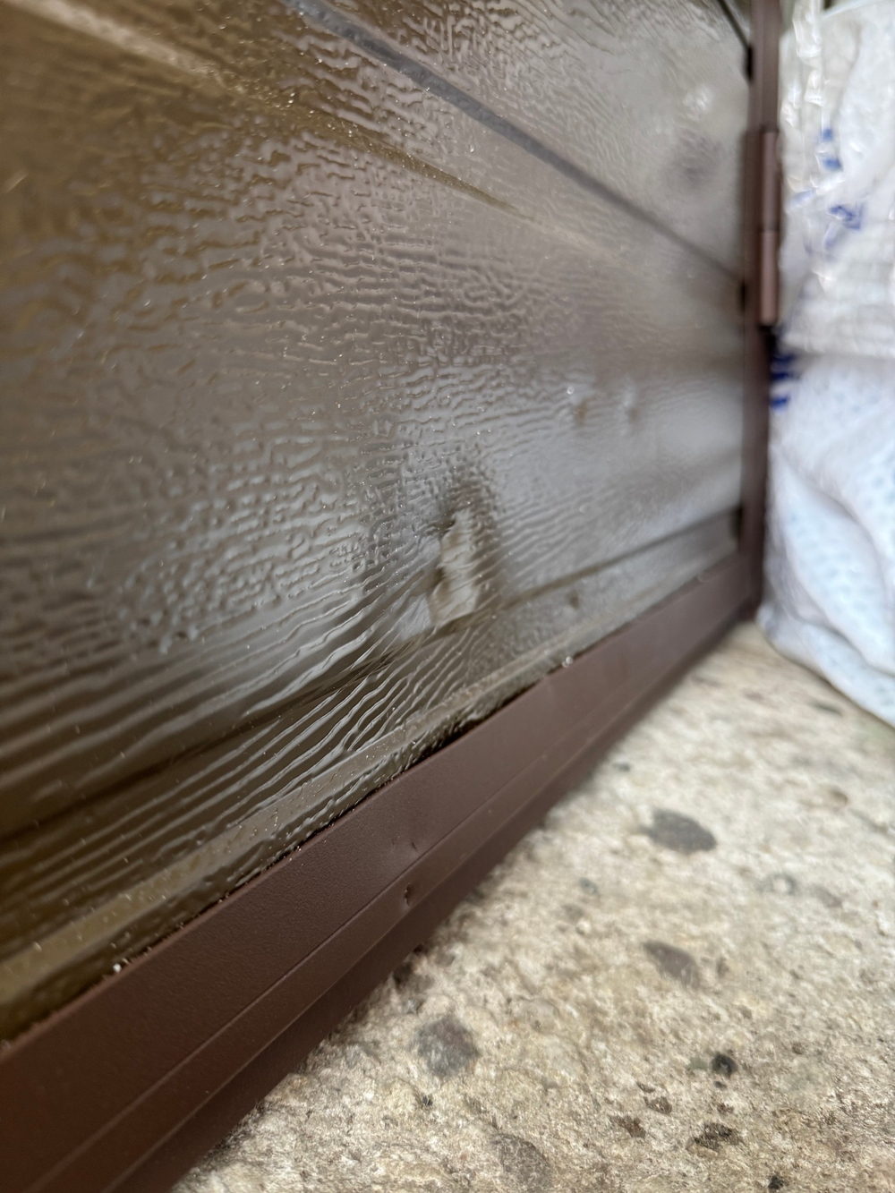 Гаражная дверь DoorHan "Ультра" 880 × 2 050 мм / Правая / RAL 8014