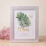 Фоторамка 15*20см «Неаполь» серебро, пластик