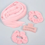 Бигуди лента для укладки волос безупречные локоны «Curling», цвет розовый , 3,5/151см