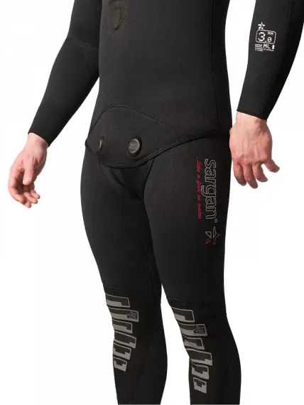 Гидрокостюм SARGAN Калан 3.0 эластичный неопрен 7 мм