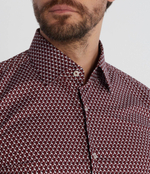 Рубашка HANK BOSS BLACK - бордовый(50502804)
