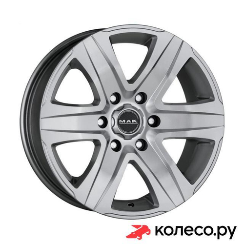 Stone 4x4 T 8.5x18/6*114.3 D66.1 ET30 Silver