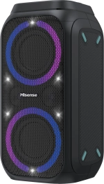 Минисистема Hisense Party Rocket 160 черный 160Вт FM USB BT
