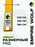 Желтый пояс для единоборств 240