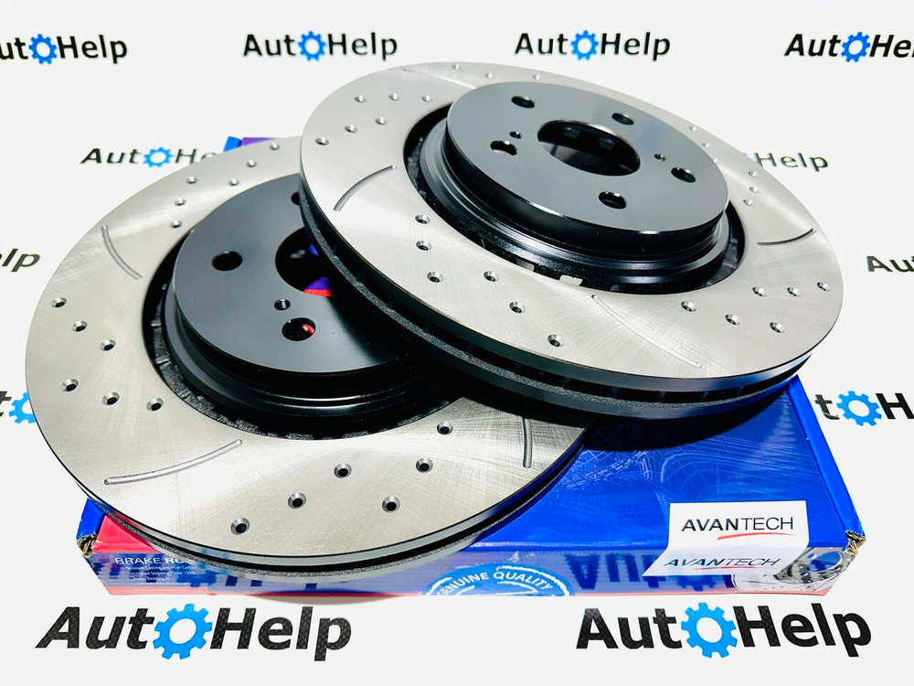 Диск тормозной перфорированный Avantech BR5006FR передний правый 328mm