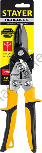 STAYER Hercules 250 мм, Прямые ножницы по металлу (2320)