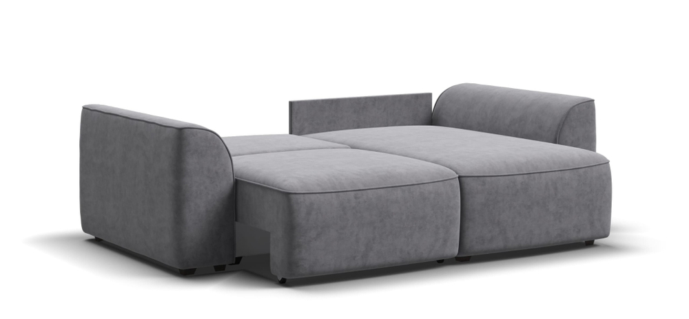 Угловой диван KING MODOOL Велюр Royal агат