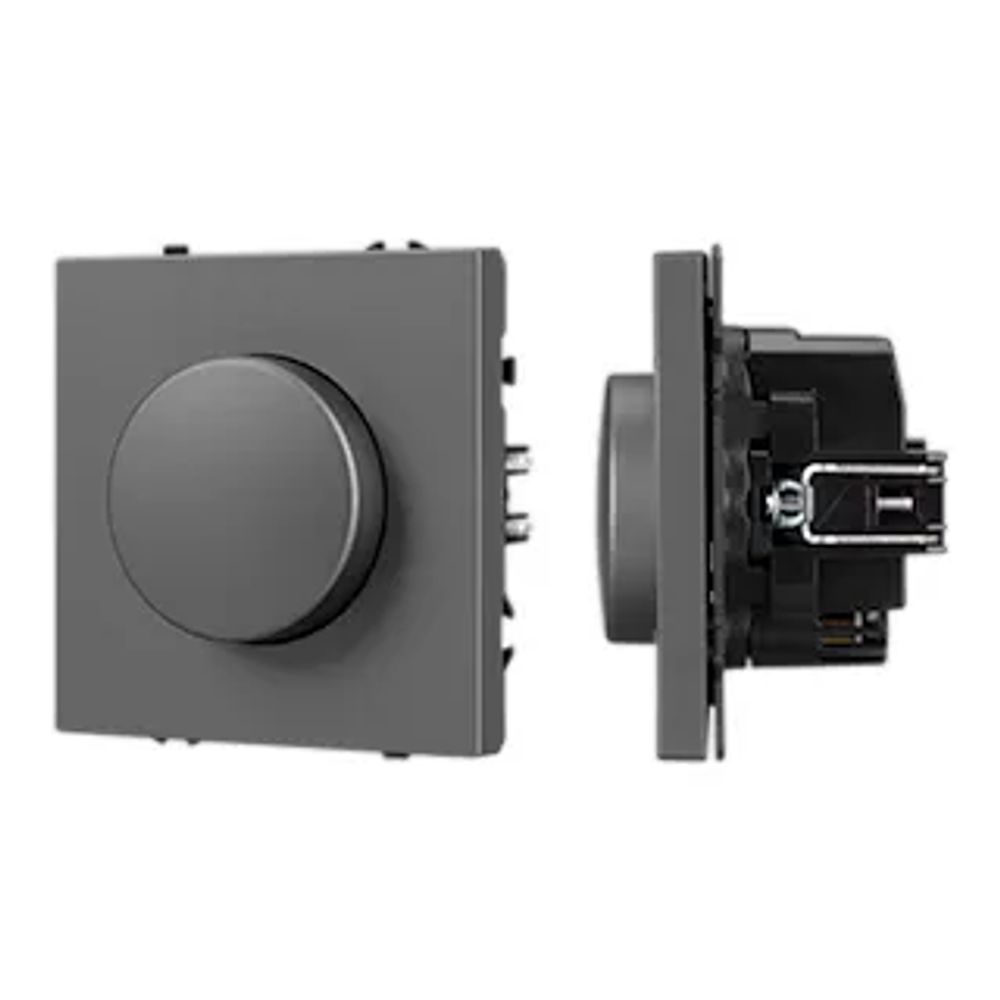 Механизм светорегулятора SWT-NOBE-DLR-SFPL-GR (250V, 300W) (Arlight, Серый базальт) 054327(1)