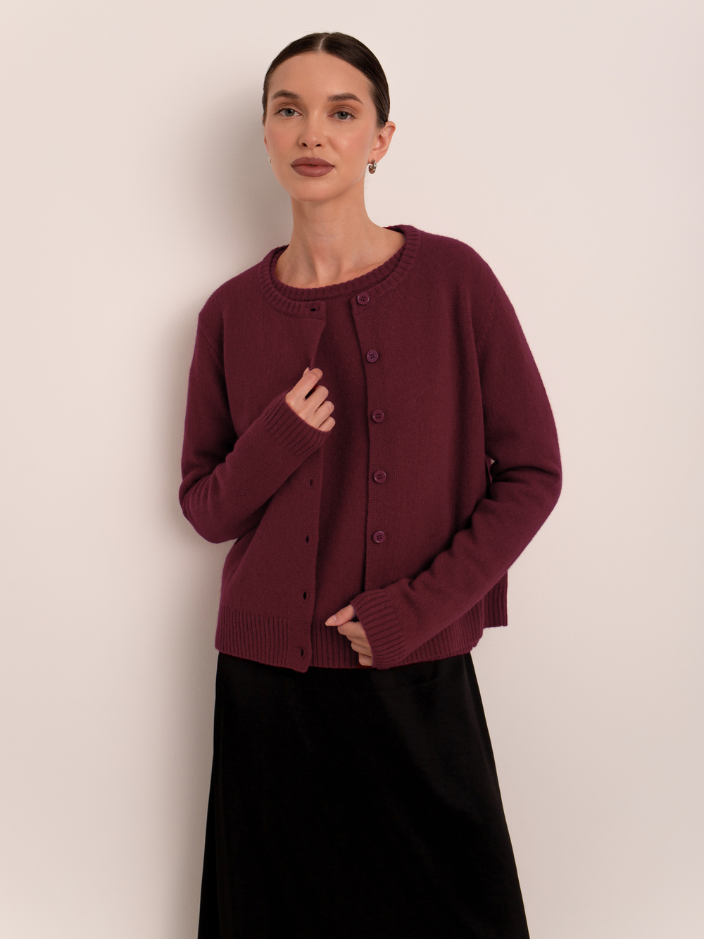 Кардиган из шерсти