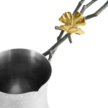 Набор турка для кофе и ложка 15см Michael Aram Бабочки гинкго