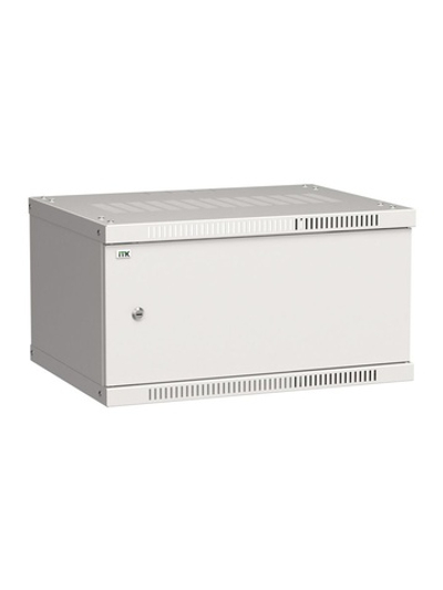 Шкаф LINEA WE 6U 600x450мм дверь металл сер. ITK LWE3-06U64-MF