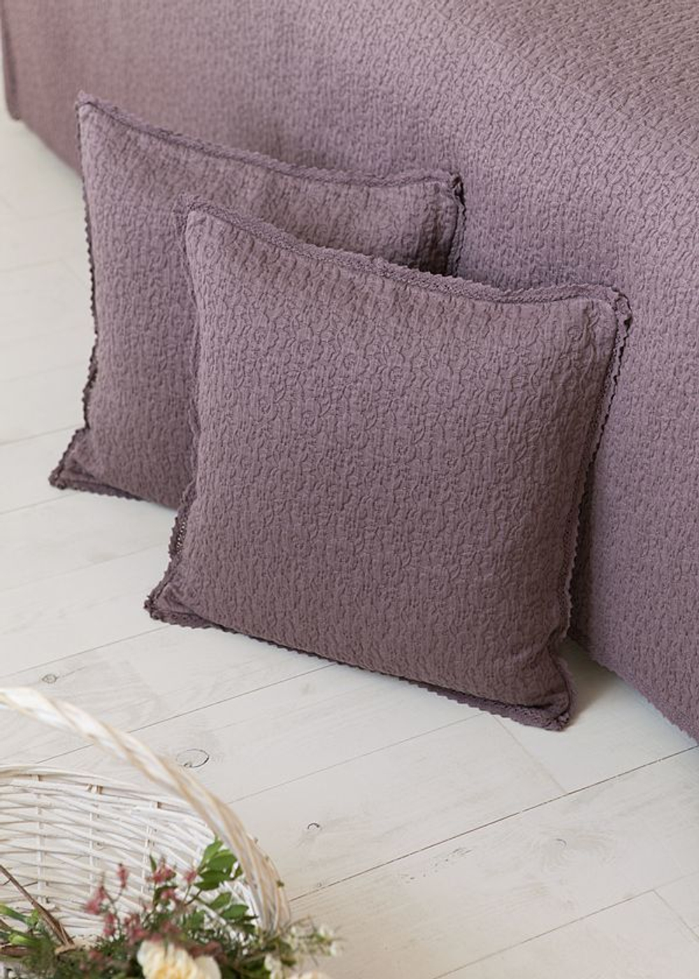 Наволочка декоративная 47х47 Luxberry Provence шоколадный мусс Португалия