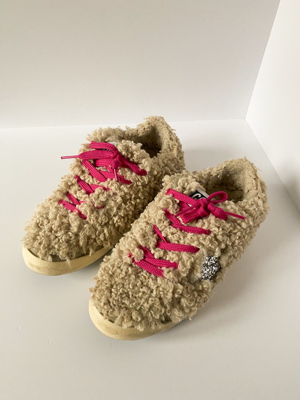 Меховые кеды Golden Goose, 35