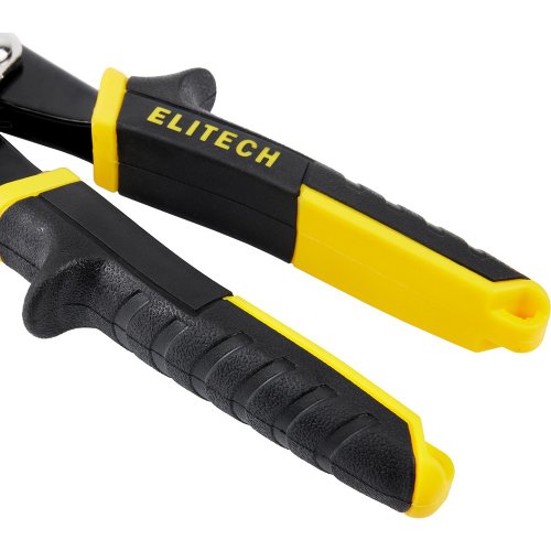 Ножницы по металлу ELITECH прямые 250 мм   140101