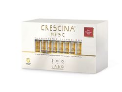 Crescina Transdermic HFSC 100% RE-GROWTH лосьон для возобновления роста волос для мужчин. Дозировка 500 / 40 ампул по 3,5 мл