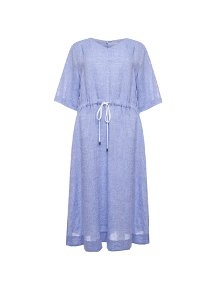 PESERICO Платье-голубой