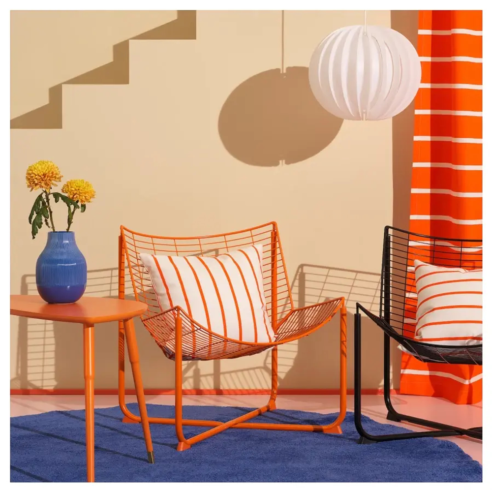 Кресло - IKEA SKÅLBODA/SKALBODA, 71x69x64см, оранжевый, СКОЛБОДА ИКЕА