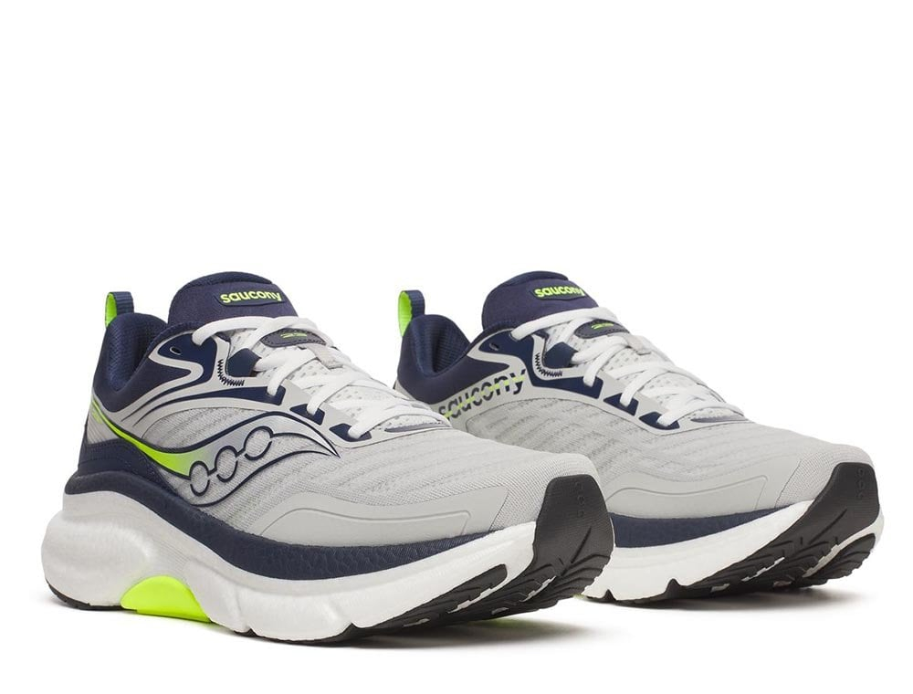 Кроссовки для бега мужские Saucony Omni 23 ST M Серо-Желтые