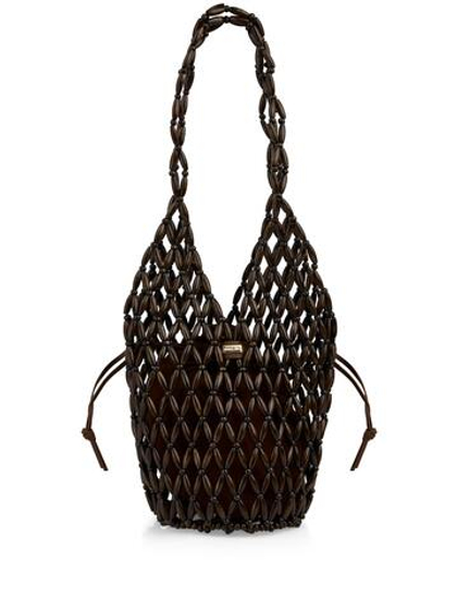 Marc Cain Сумка из деревянных бусин