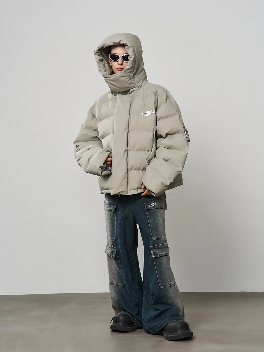 [FROM MOSCOW] Пуховик HARSHandCRUEL "Carabine" Hooded Puffer Jacket