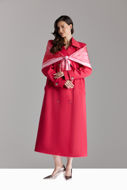 Тренч с втачным рукавом