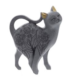 GAEM Фигурка декоративная "Кошка", L13 W6 H14,5 см