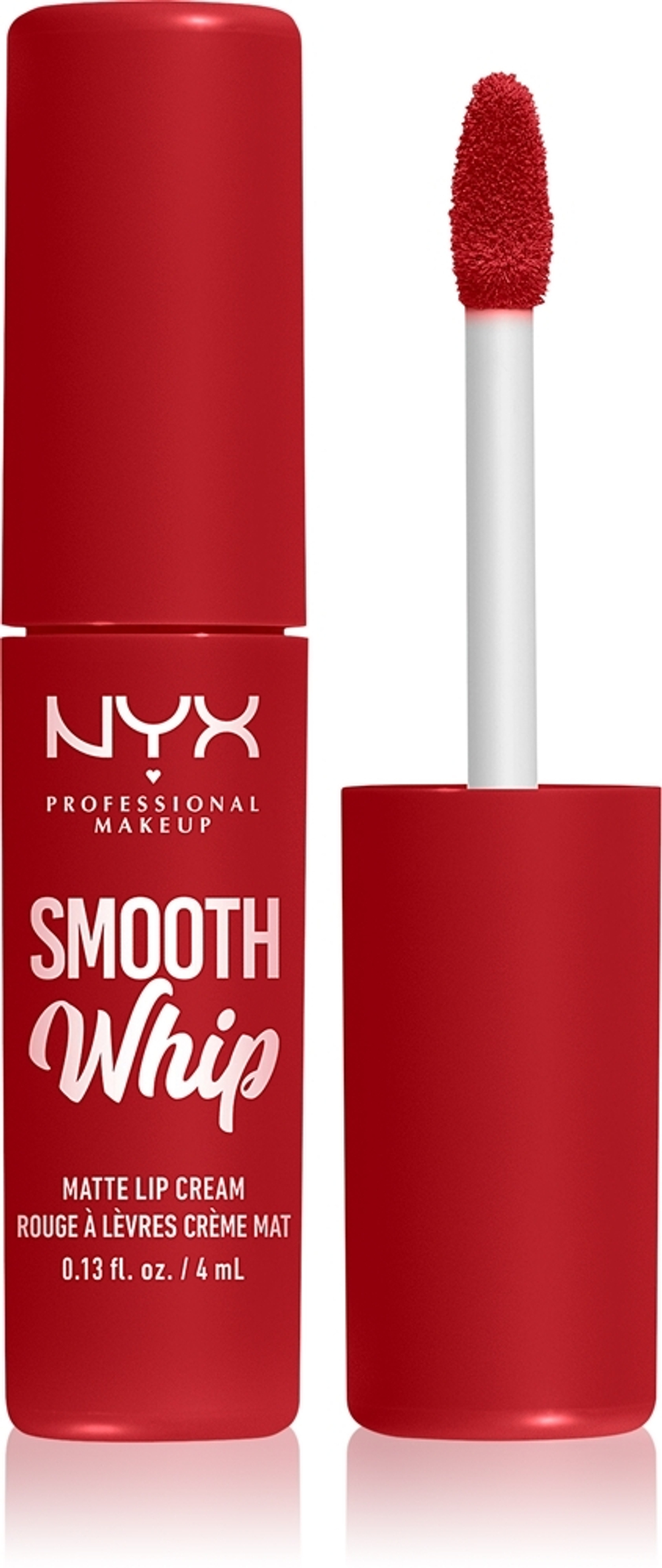NYX Professional Makeup Smooth Whip Matte Lip Cream - Бархатистая разглаживающая помада, 4 ml
