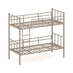 Overnight Кровать 2-х ярусная ON.MK2-002 Металл Латте 2080*950*1850