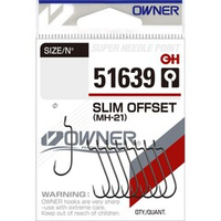 Крючки офсетные Owner Slim Offset MH-22 BC №10