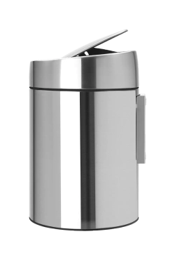 Brabantia Контейнер для мусора Slide Bin 5л, матовая сталь 477546