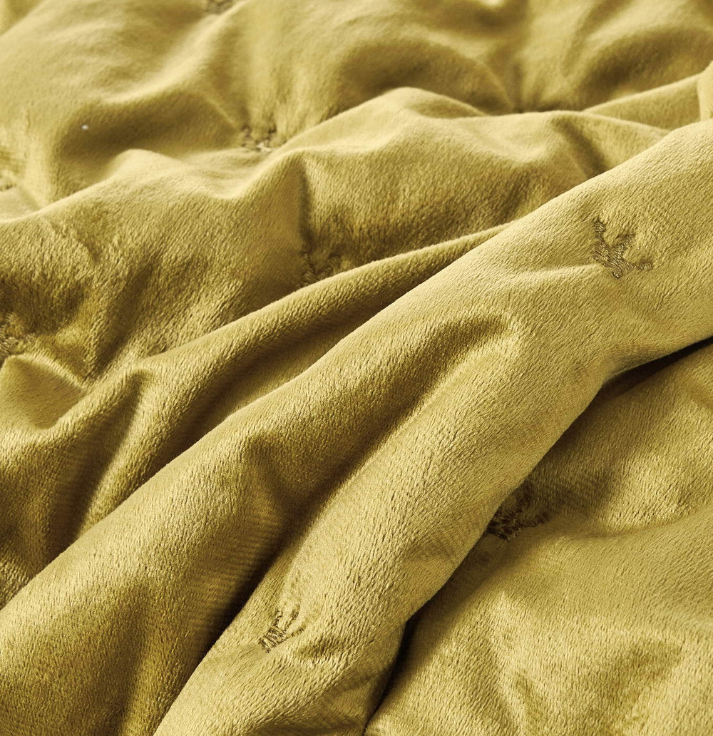 Покрывало 240x260 Sofi De MarkO Лея горчичное