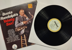 Винтажная виниловая пластинка LP Boots Randolphs Yakety Sax (Benny Hill Theme) (USA 1963)