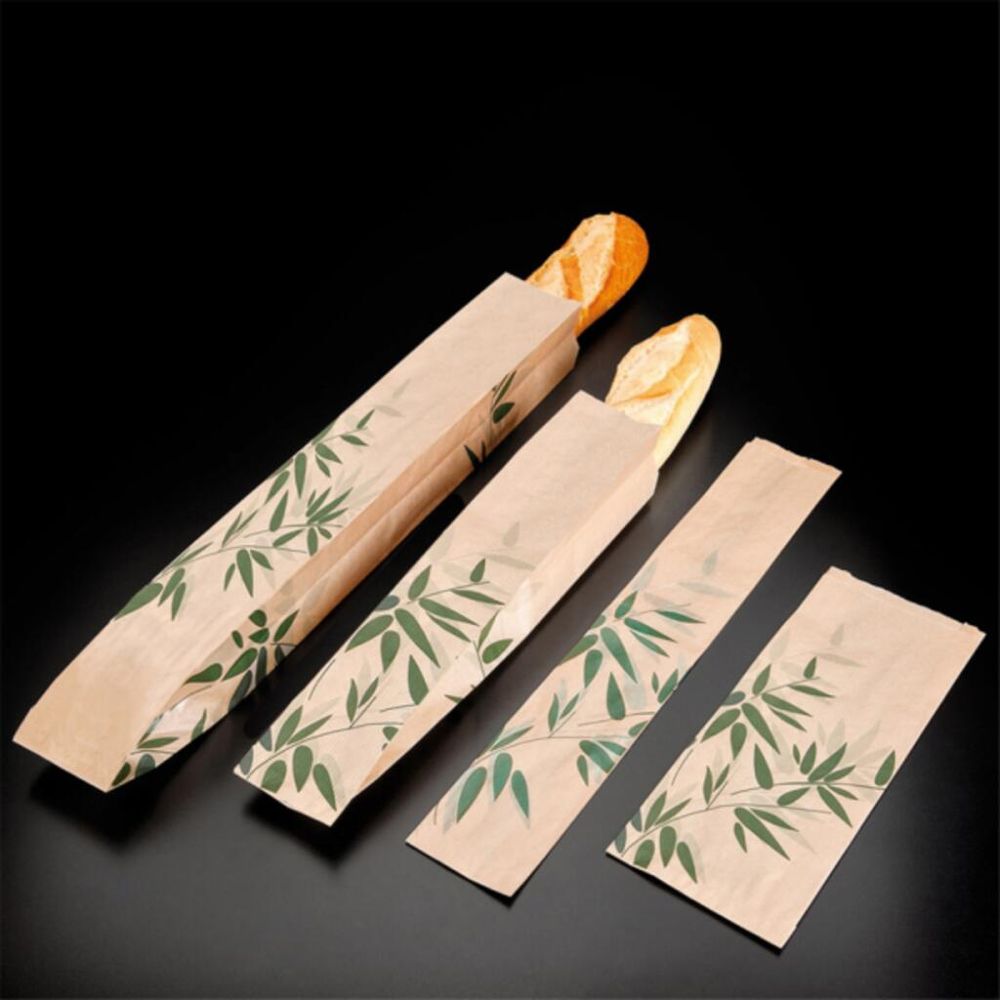 Пакет для багета   12+7*66 см, крафт, 100 шт/уп, бумага, Garcia de PouИспания