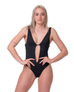 Купальник слитный Nebbia One-colour monokini 560 black