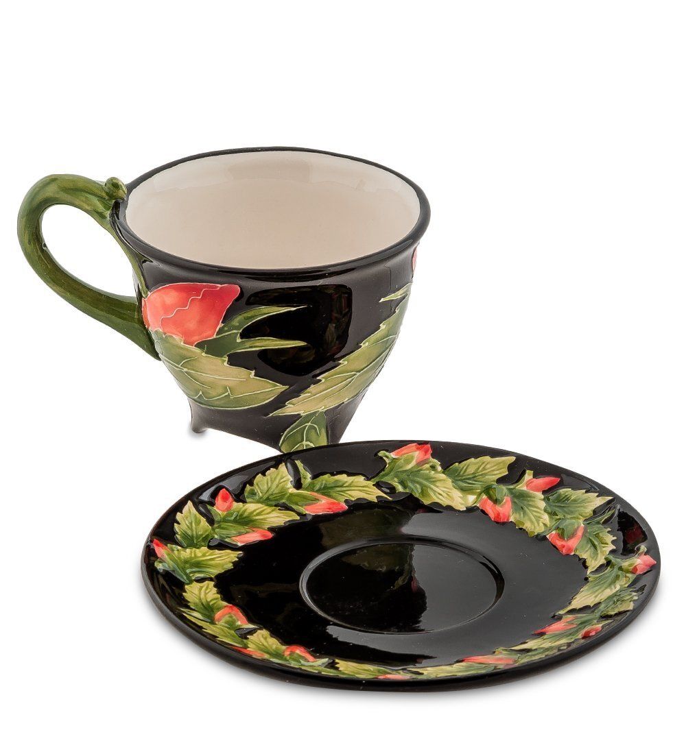 BS-120 Чайная пара «Гибискус»