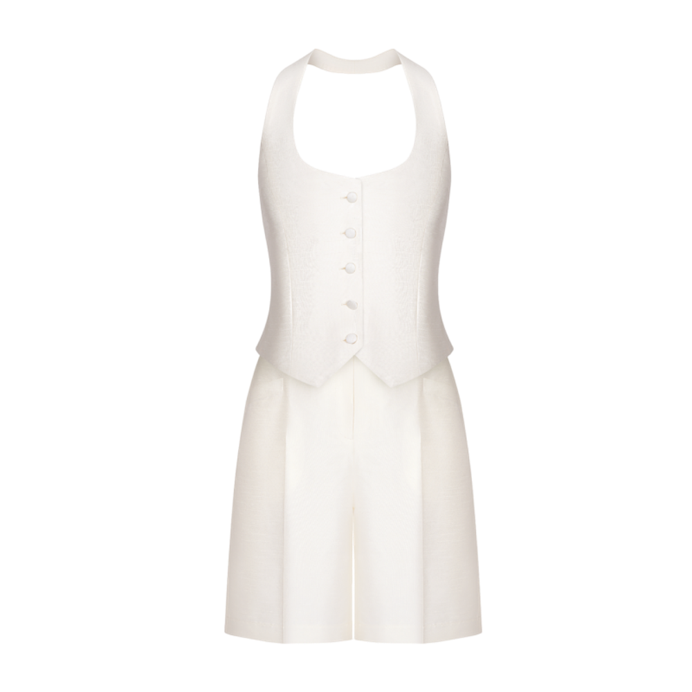 Жилет американка из шелка