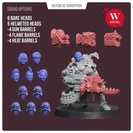 Комплект миниатюр Damnation Squad