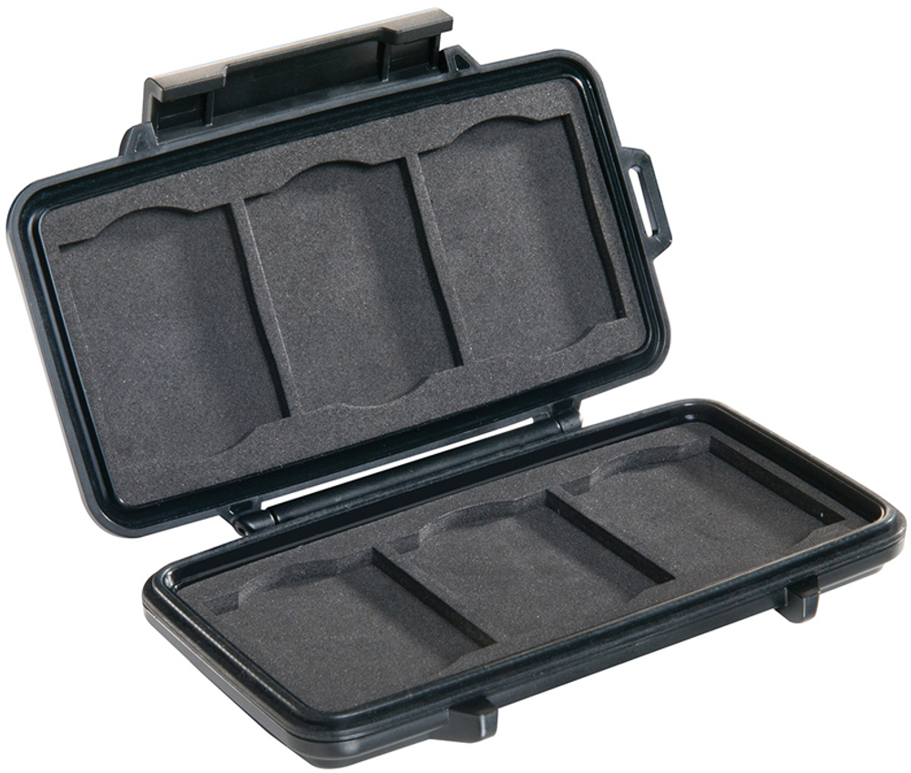 Защитный кейс Pelican™ 0945 черный для карт памяти CF