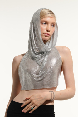 Сет из топа и накидки на голову