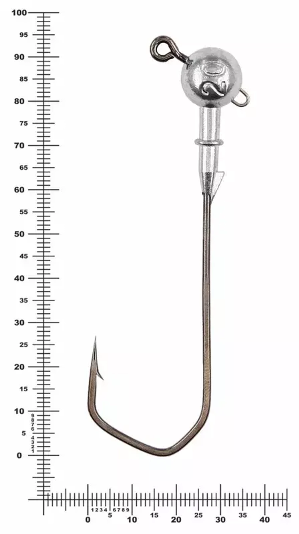 Джиг некрашеный Stinger Eye Jig, крючок Vido Craft VD-079 10/0 (3шт/уп)