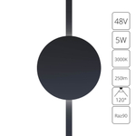 Магнитный трековый светильник Arte Lamp RAPID A1163PL-1BK