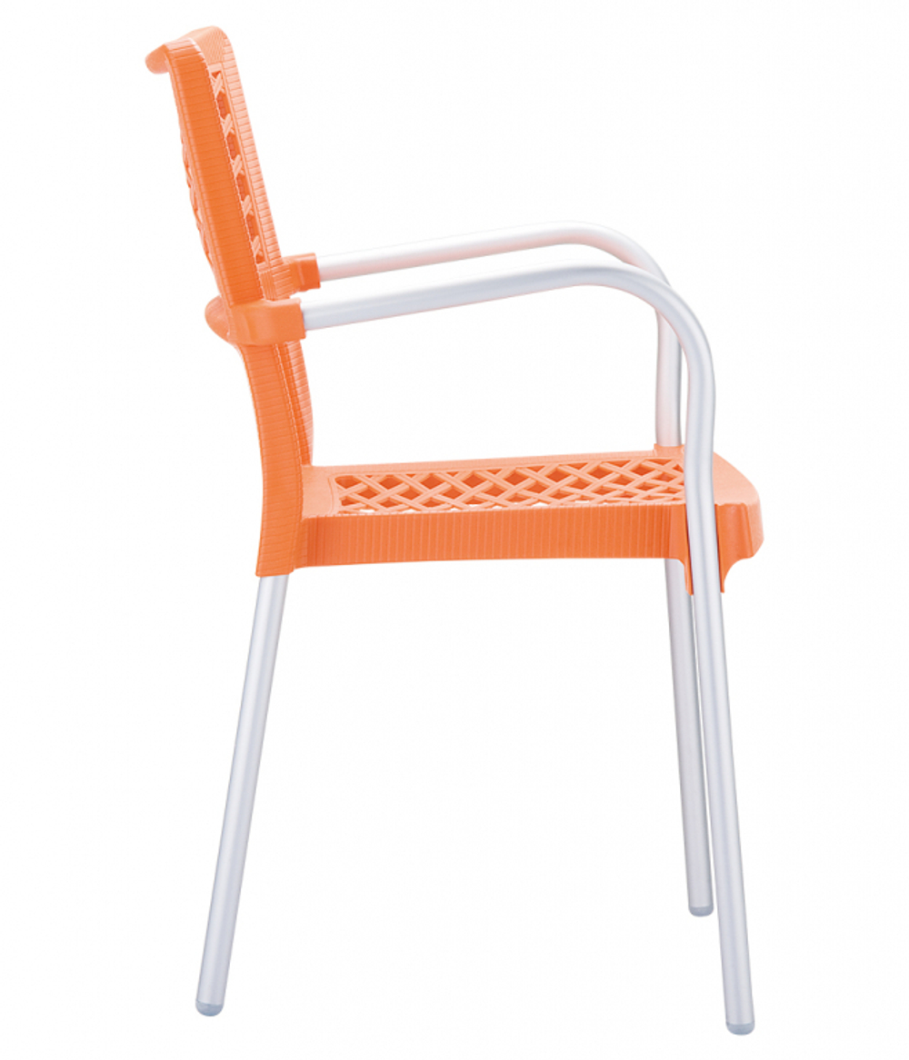 Кресло пластиковое Siesta Contract Bella, оранжевый