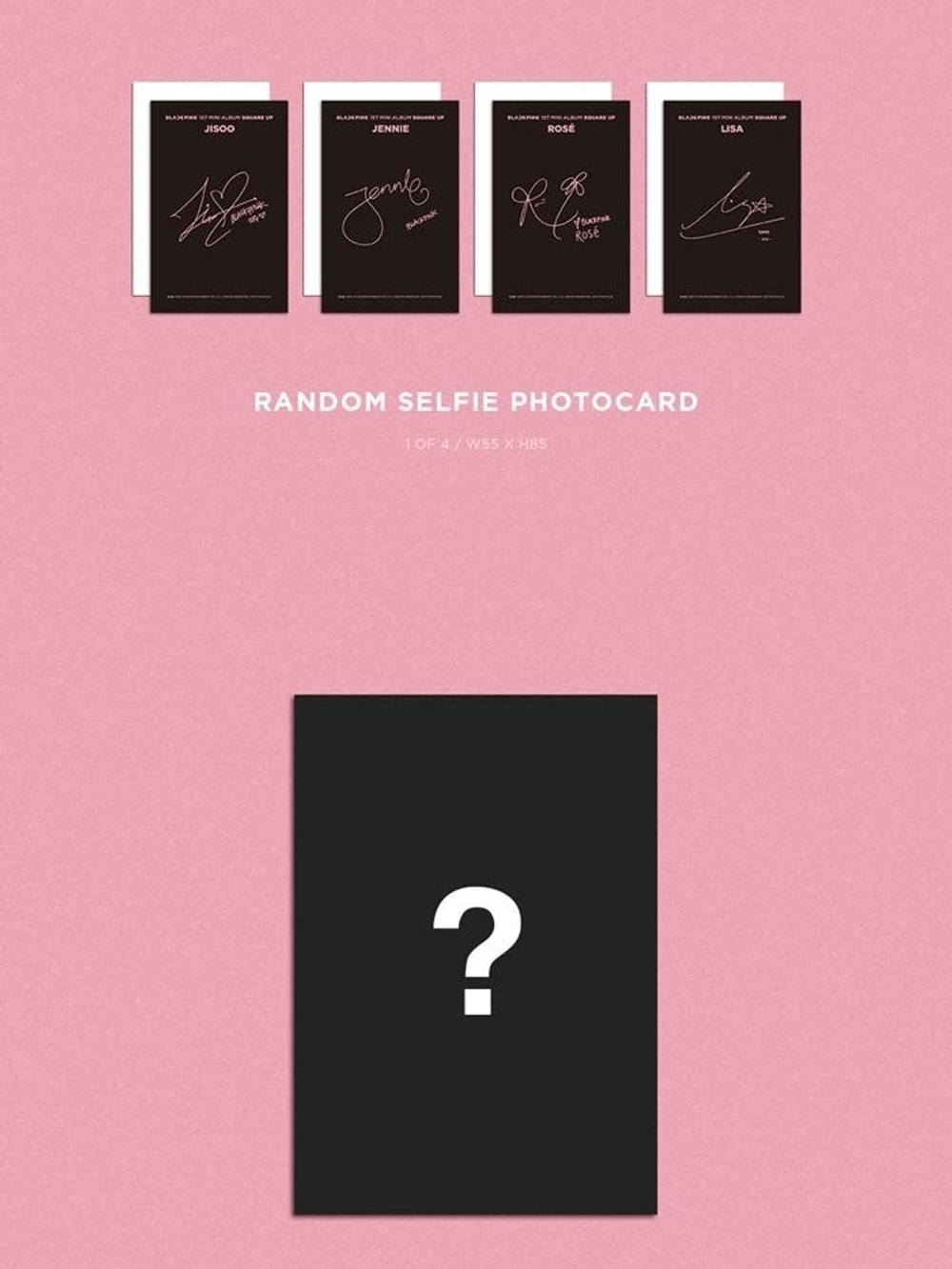 Альбом BLACKPINK - Square Up 1st Mini Album RANDOM Version