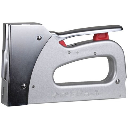 Степлер для скоб 2-в-1: тип 53 (4-14 мм) / 300 (16 мм) / 500 (16 мм), ЗУБР "ПРОФЕССИОНАЛ".